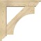 Ekena Millwork Westlake Traditional Rough Sawn Bracket w/ Offset Brace, Douglas Fir, 6"W x 26"D x 26"H BKT0604X26X26WTL01RDF - alternate 4
